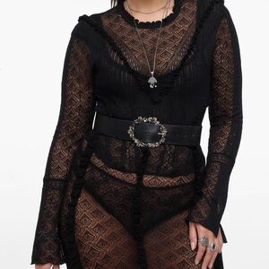 BNWT Zara Pointelle Top S/S 2022